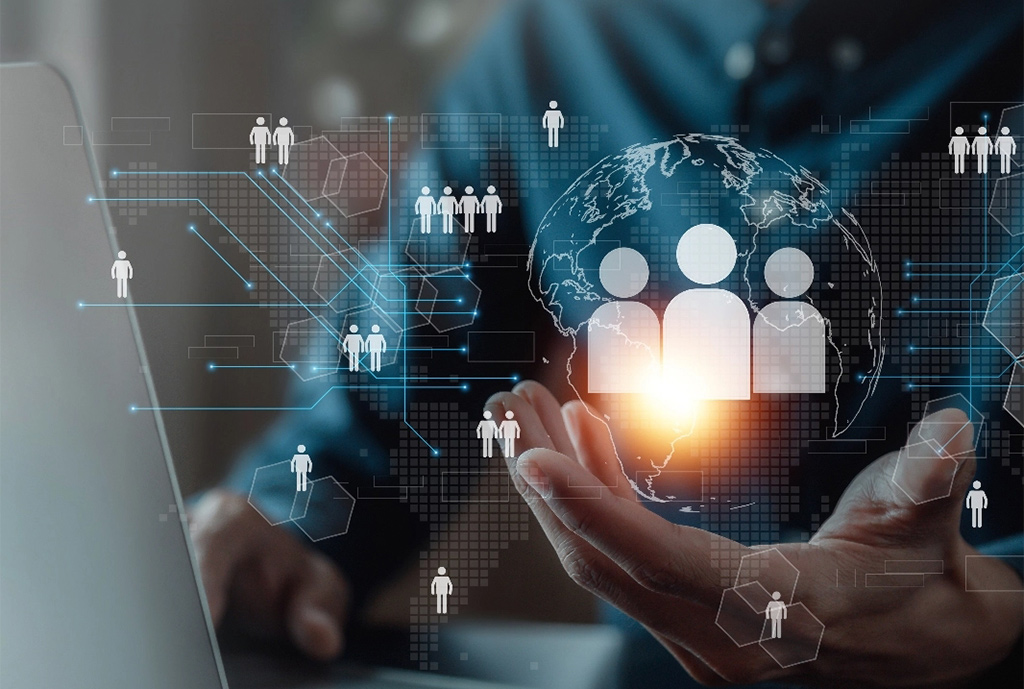 Management business concept relationship managemen mobile