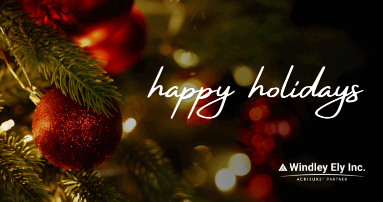 Happy Holidays from Windley Ely
